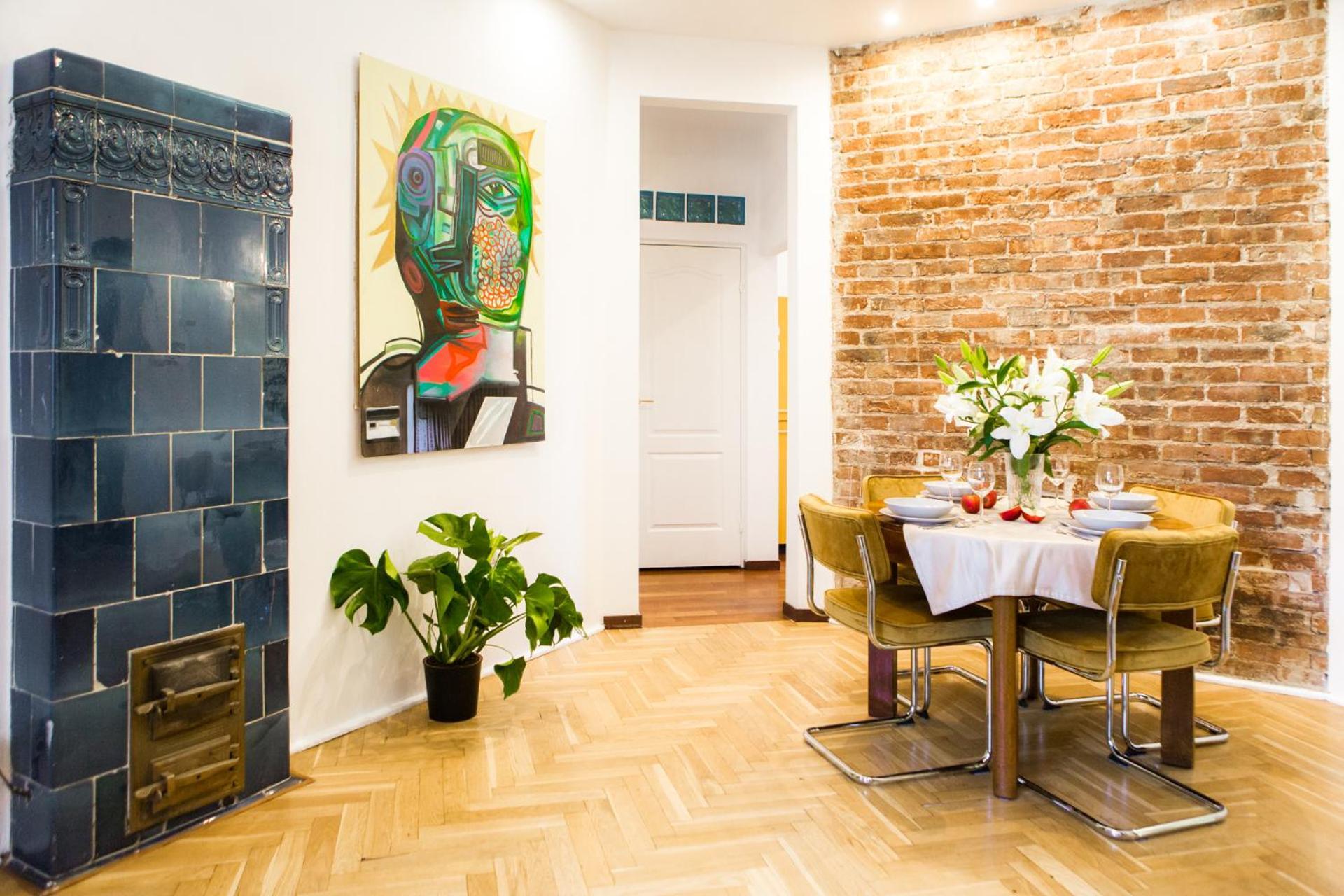 Oomph Vintage 2Br Gem Steps From Politechnika Apartman Varsó Kültér fotó